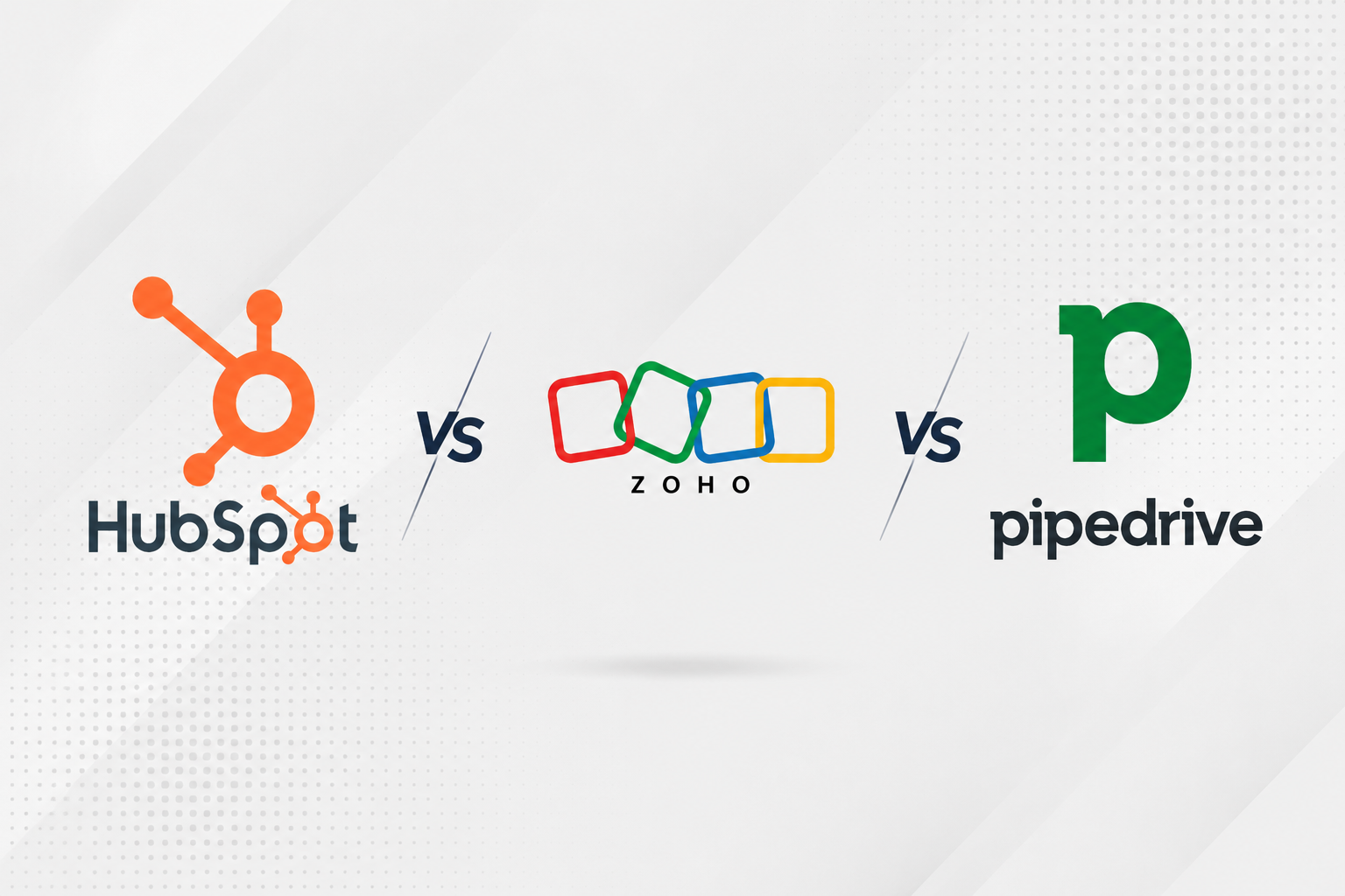 HubSpot vs Zoho vs Pipedrive South Africa: CRM Comparison 1 HubSpot vs Zoho vs Pipedrive South Africa